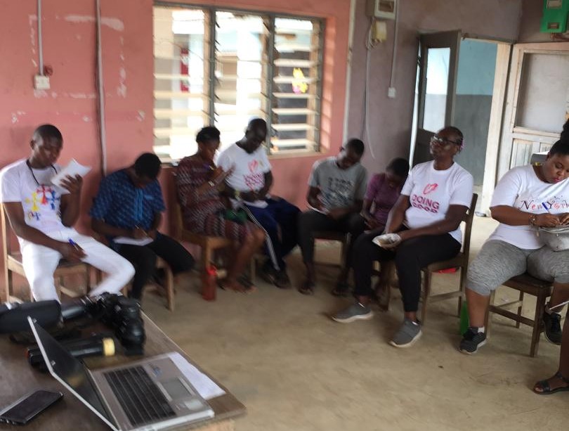 Trainers and teachers participating in Montessori training program